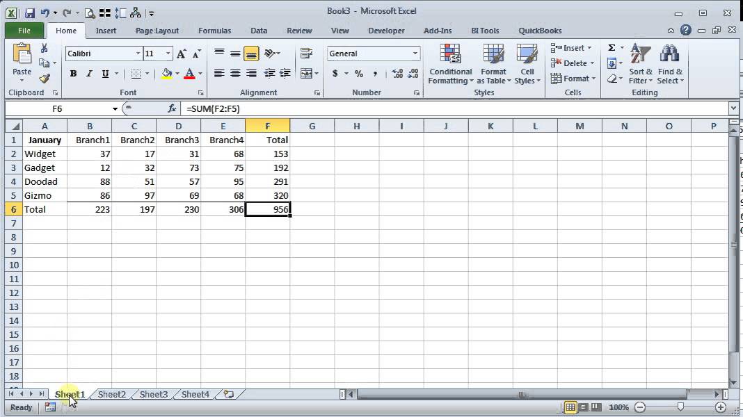 using-excel-s-sum-function-across-multiple-tabs-youtube