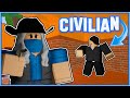 I BECAME a CIVILIAN in Arsenal... (Roblox)