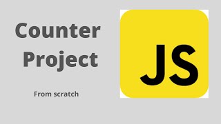 Build a Counter with HTML, CSS and JavaScript  -  in 6 minutes