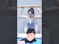General high school students press the cross cross #Dance Training #Dance Training #Softness Class