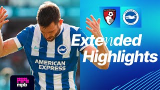 EXTENDED HIGHLIGHTS | Bournemouth v Brighton | Premier League