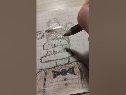 рисуем Фредди - YouTube