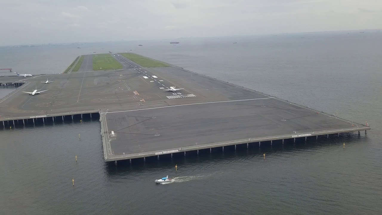 羽田空港 着陸 木更津 海ほたる ランウェイ05 ランウェイ34lランディング 77 0 Youtube