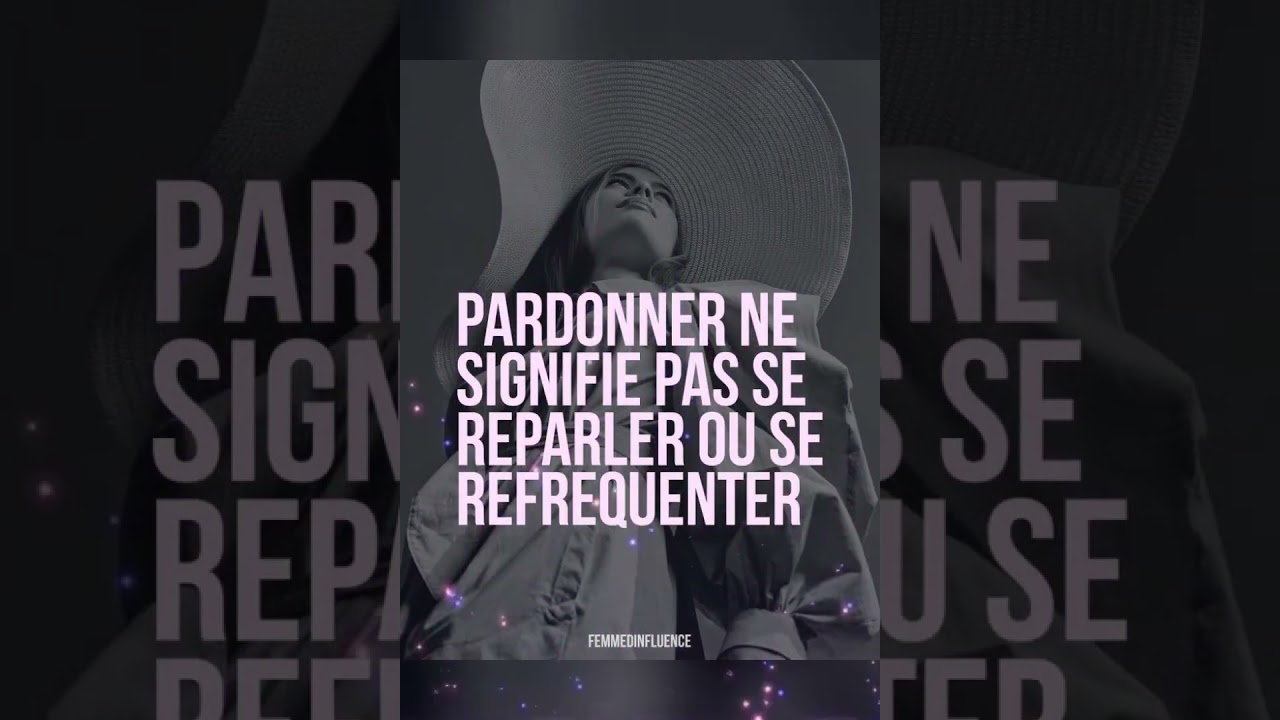 Apprendre à pardonner