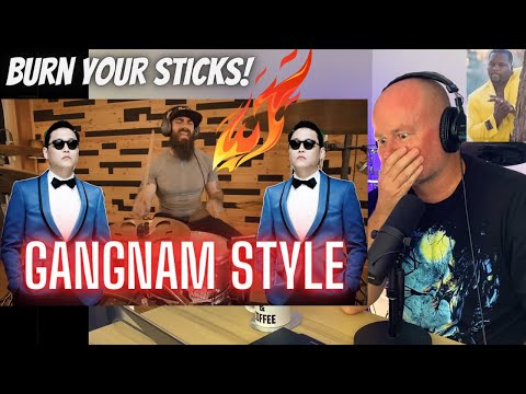 Drum Teacher Reacts: El Estepario Siberiano | Gangnam Style - Psy | Drum Cover |