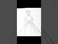 How to draw a backside of a girl #art #trending #shorts #satisfying