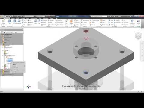 Autodesk Inventor Feature Pattern