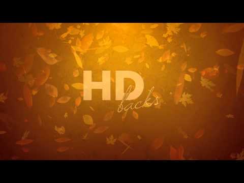 Falling Leaves - HD Background Loop