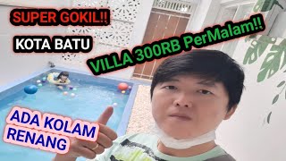 Gokil Villa Super Murah Di Kota Batu  Malang Harga 300rb Permalam Ada Kolam Renangnya Boss