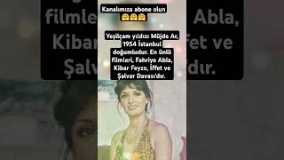 Yeşilçam Yıldızı Müjde Ar Ünlü Filmleri, Fahriye Abla, Kibar Feyzo, İffet Ve Şalvar Davası