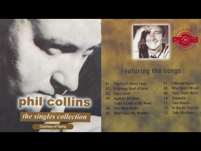 BEST OF PHIL COLLINS - THE SINGLES COLLECTION - PERAKA MUSIKA class=