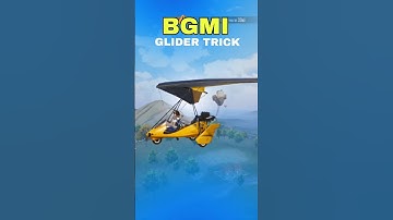 🔥 BGMI 4.0 Glider Tips and Tricks 🔥 | 4.0 New Glitch | Best Teicke #BGMI #PUBG #bgmishorts #shorts