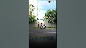 Live Example Of Projectile Motion🔥📈 #physicswallah #iitjee