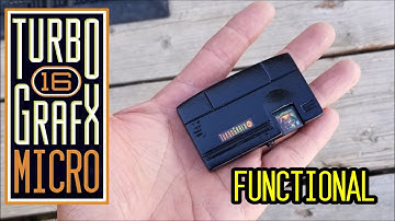 Turbo Grafx 16 Micro "Custom Build"