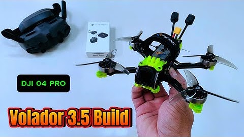 Volador Vx 3.5 inch Build with DJI 04 Pro #fpvdrone 