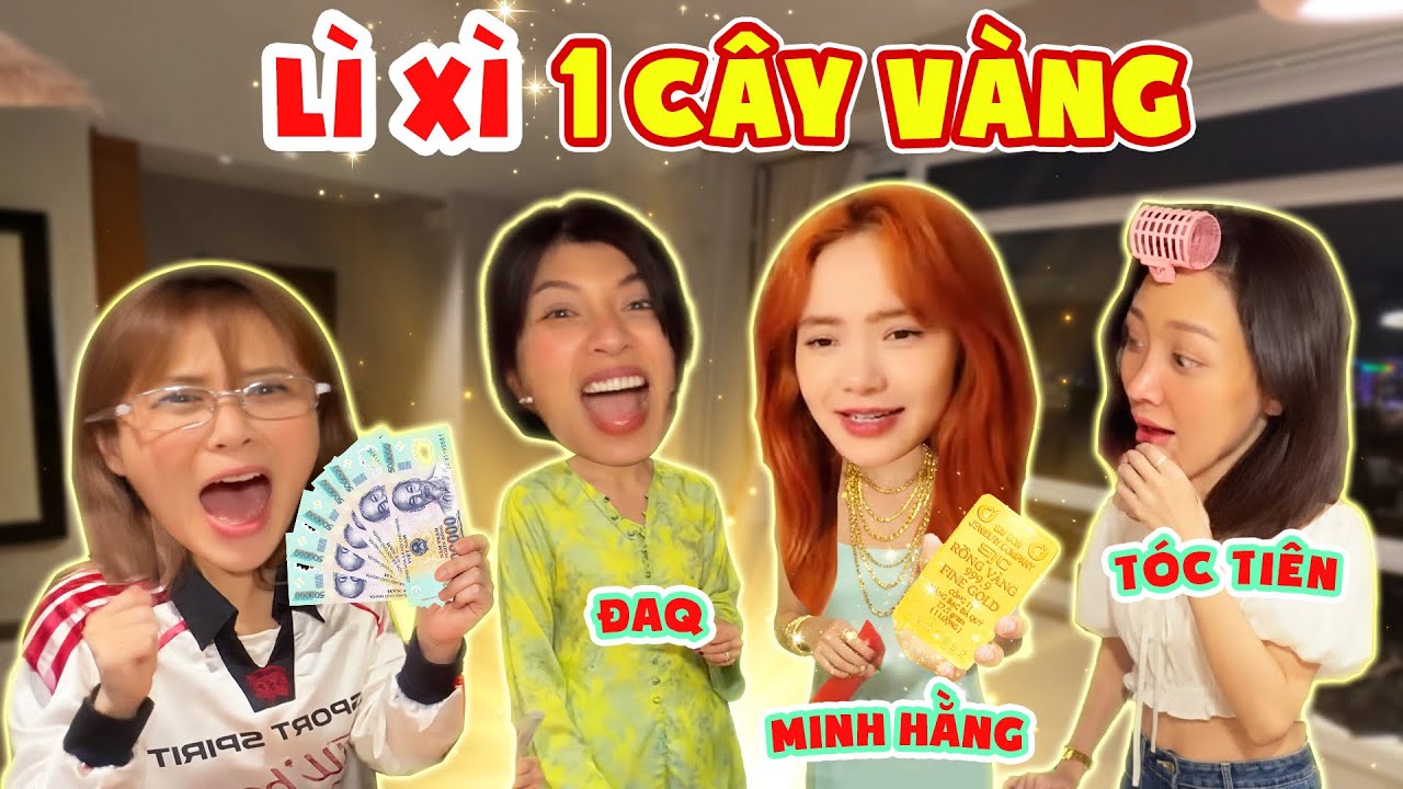 Khui lì xì túi mù cùng chị Tóc Tiên, Minh Hằng,…95line MisThy, Đồng Ánh Quỳnh “trúng mánh”!? 