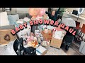 Baby Shower Haul | First Time Mom | Baby Girl Due March