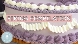 Satisfying Piping Compilation! 10 Minutes of Piping Perfection | Georgia&#39;s Cakes