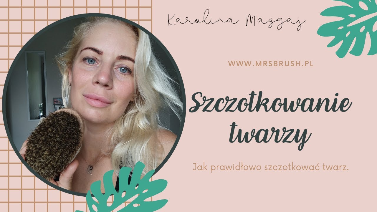 Szczotkowanie twarzy na sucho 🤎 masaż twarzy na sucho ✅ jak to robić?