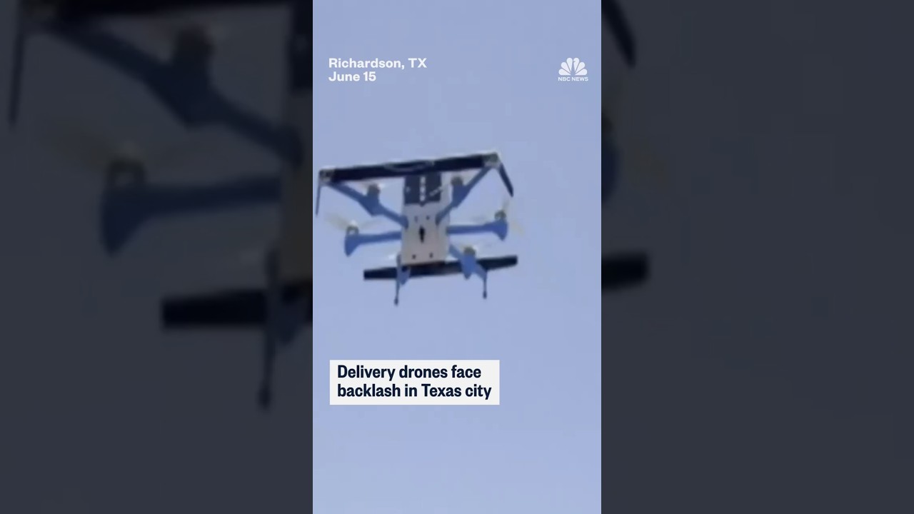Delivery drones face backlash in Texas city Delivery drones face backlash in Texas city
