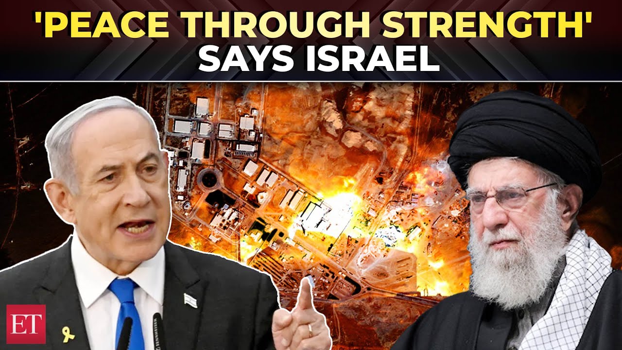 Netanyahu lauds Trump for bombing Iran nuclear sites - YouTube