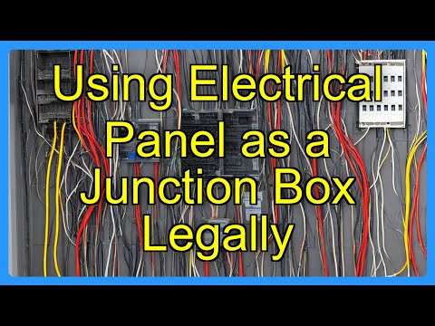 Can You Use An Electrical Panel As A Junction Box