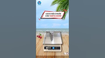 Youtube Shorts Hướng dẫn hiệu chuẩn cân KD200 #Shorts