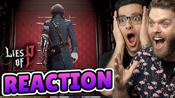 Pinocchio Soulsborne! | Lies of P Gameplay Trailer Reaction | Gamescom 2022