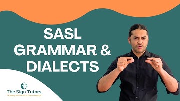 South African Sign Language 2023 - Grammar & Dialects