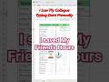 This Excel Trick Saves HOURS! ⏳🔥 #excel #exceltips #viral