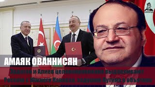 Эрдоган и Алиев стремятся выдавить Россию из Южного Кавказа. Амаяк Ованнисян
