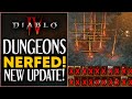 Diablo 4 NEW DUNGEON &amp; BOSS CHANGES - NEW HOTFIX AND UPDATE DIABLO 4