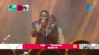 STONEBWOY PERFORMS AT 4SYTE MUSIC VIDEO AWARDS 2019