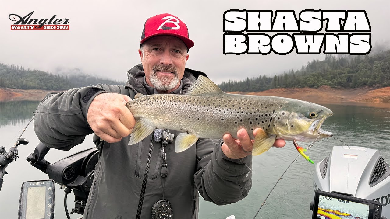 Рыбалка на бурую форель на озере Шаста