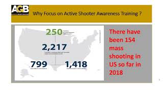 The AGB Institute's Active Shooter Training Webinar