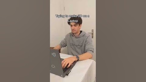 Using Blender on a Laptop be like..