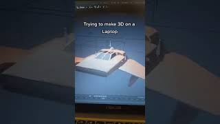 Using Blender on a Laptop be like..