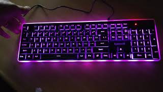 Unboxing si prezentare tastatura de gaming Redragon Dyaus K509 cu ilumintare RGB