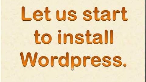 How to Install WordPress 3.1 - WordPress Integration