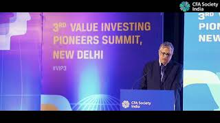 Learnings from my investment career | S. Naren @ Value Investing Pioneers Summit | CFA Society India