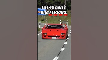 Jeremy Clarkson: Ferrari F40... “The best supercar of them all”
