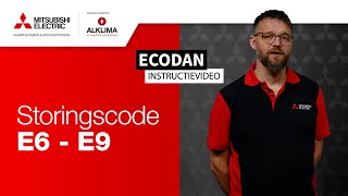 Ecodan - Storingscode E6 t/m E9