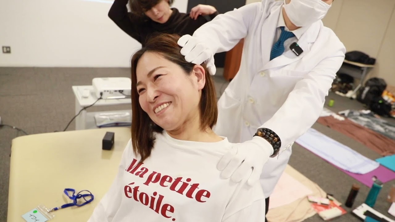 首痛＆歯ぎしりを１回で治す動画