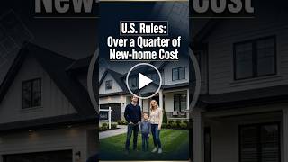 U.S. Rules: Over a Quarter of New-Home Cost
