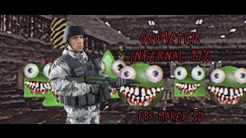 FPS MAKER 3D | Geometric Infernal 99% IMPOSSIBLE Trailer | Descarga By PereaSosA21