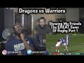 Introducing my bros to rugby  nrl 2023  st george illawarra dragons v new zealand warriors