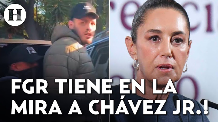 "Se espera que lo deporten" Claudia Sheinbaum confía que Chávez Jr. sea condenado en México