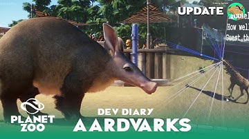 Aardvarks and more! - Planet Zoo Update Dev Diary