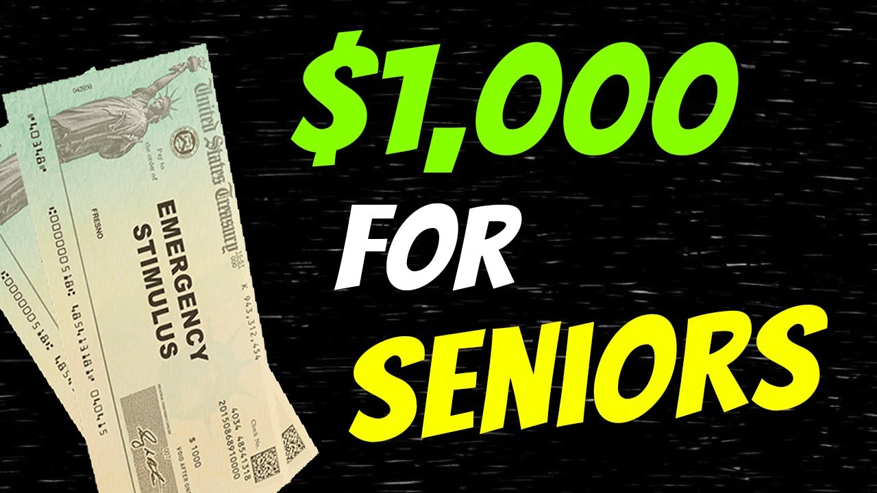 Extra 1 000 Stimulus Check For Seniors Stimulus Update EIDL Grant 