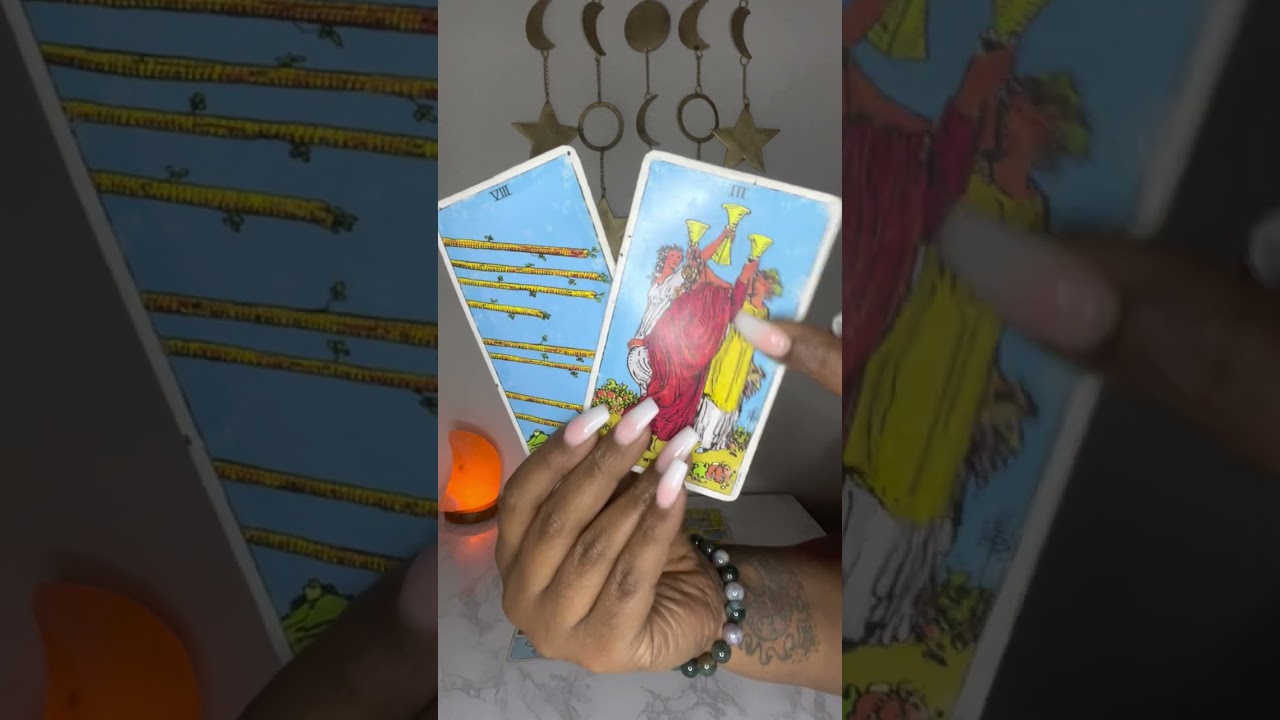 This ex is up right now doing magic on you but this Emperor and High Priestess are protecting you!